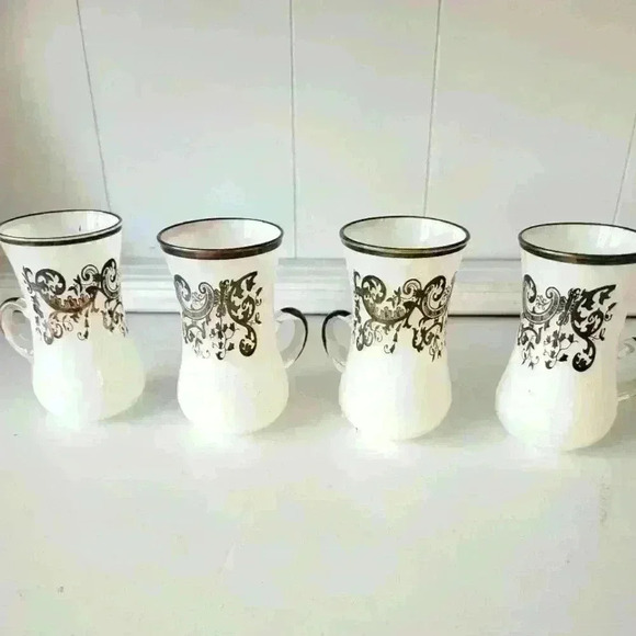 4- Italian Demitasse Cups - Picture 2 of 3